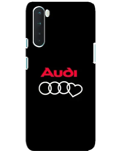 Чохол для OnePlus Nord з картинкою «Логотип Audi Heart»