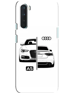 Чохол для OnePlus Nord з картинкою «Audi — контрастний дизайн» Чохол для OnePlus Nord з картинкою «Audi — контрастний дизайн»