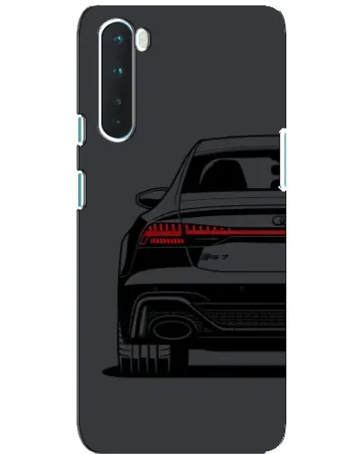 Чохол для OnePlus Nord з картинкою «Задня частина Audi — арт»