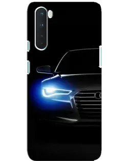 Чохол для OnePlus Nord з картинкою «Неоновий погляд Audi» Чохол для OnePlus Nord з картинкою «Неоновий погляд Audi»