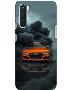 Чохол для OnePlus Nord з картинкою «Audi у хмарах диму» Чохол для OnePlus Nord з картинкою «Audi у хмарах диму»