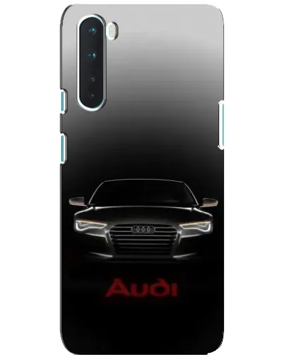 Чохол для OnePlus Nord з картинкою «Audi — градієнтний контур»