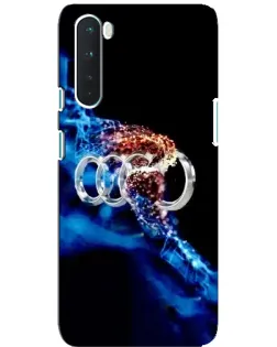 Чохол для OnePlus Nord з картинкою «Енергія лого Audi» Чохол для OnePlus Nord з картинкою «Енергія лого Audi»
