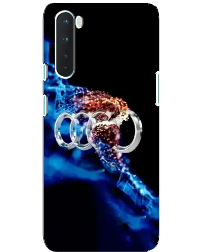 Чохол для OnePlus Nord з картинкою «Енергія лого Audi»