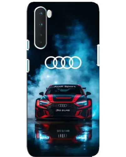 Чохол для OnePlus Nord з картинкою «Audi Sport — неон»