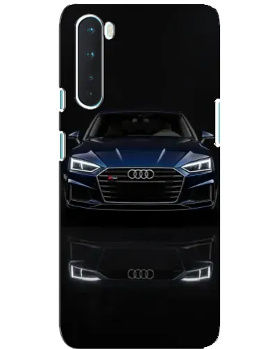 Чохол для OnePlus Nord з картинкою «Audi — нічне відображення»