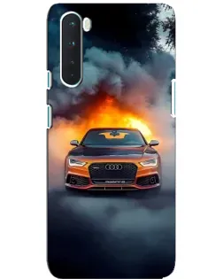 Чохол для OnePlus Nord з картинкою «Audi у вогняному диму» Чохол для OnePlus Nord з картинкою «Audi у вогняному диму»