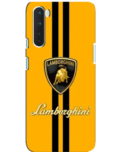 Чохол для OnePlus Nord з картинкою «Lamborghini Stripe жовтий» Чохол для OnePlus Nord з картинкою «Lamborghini Stripe жовтий»