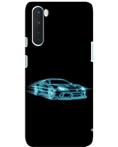 Чохол для OnePlus Nord з картинкою «Неоновий контур Lamborghini» Чохол для OnePlus Nord з картинкою «Неоновий контур Lamborghini»