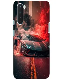 Чохол для OnePlus Nord з картинкою «Lamborghini червоний дим» Чохол для OnePlus Nord з картинкою «Lamborghini червоний дим»
