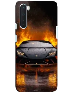 Чохол для OnePlus Nord з картинкою «Lamborghini у вогні» Чохол для OnePlus Nord з картинкою «Lamborghini у вогні»