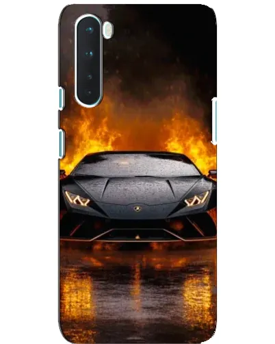 Чохол для OnePlus Nord з картинкою «Lamborghini у вогні» Чохол для OnePlus Nord з картинкою «Lamborghini у вогні»