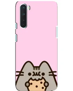 Чохол для OnePlus Nord з картинкою «Pusheen та печиво» Чохол для OnePlus Nord з картинкою «Pusheen та печиво»