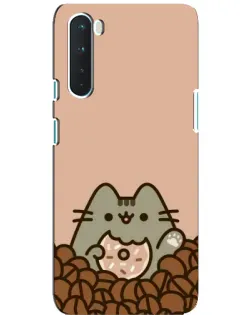 Чохол для OnePlus Nord з картинкою «Кавовий Пушин» Чохол для OnePlus Nord з картинкою «Кавовий Пушин»