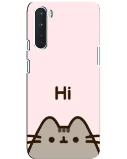 Чохол для OnePlus Nord з картинкою «Пушин каже Hi» Чохол для OnePlus Nord з картинкою «Пушин каже Hi»