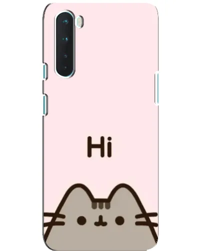 Чохол для OnePlus Nord з картинкою «Пушин каже Hi»