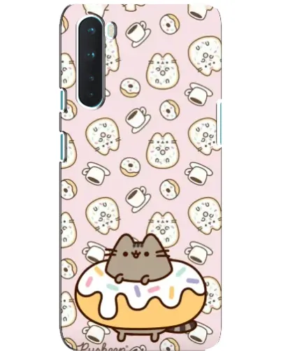 Чохол для OnePlus Nord з картинкою «Пушин на пончику»