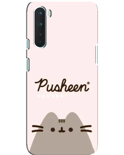 Чохол для OnePlus Nord з картинкою «Pusheen логотип»