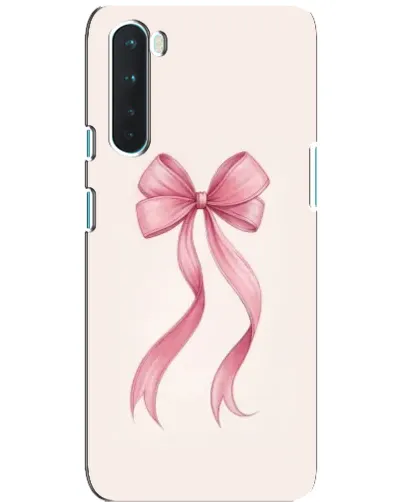 Чохол для OnePlus Nord з картинкою «Рожевий бант»