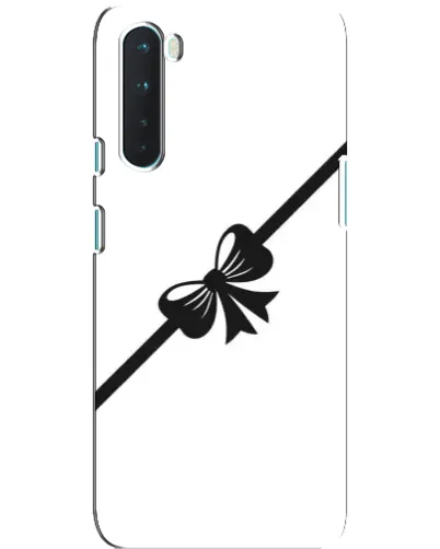 Чохол для OnePlus Nord з картинкою «Діагональний бант»