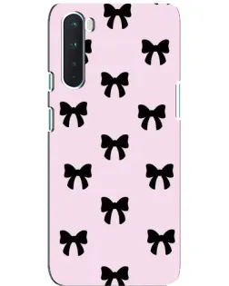 Чохол для OnePlus Nord з картинкою «Чорні банти Coquette» Чохол для OnePlus Nord з картинкою «Чорні банти Coquette»