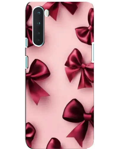 Чохол для OnePlus Nord з картинкою «Бордовий атлас»