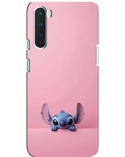 Чохол для OnePlus Nord з картинкою «Stitch визирає»