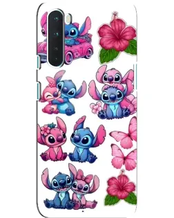 Чохол для OnePlus Nord з картинкою «Стікери Stitch та Angel» Чохол для OnePlus Nord з картинкою «Стікери Stitch та Angel»