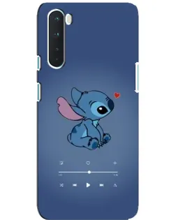 Чохол для OnePlus Nord з картинкою «Музичний Stitch» Чохол для OnePlus Nord з картинкою «Музичний Stitch»