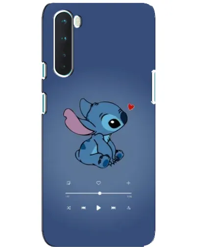 Чохол для OnePlus Nord з картинкою «Музичний Stitch»