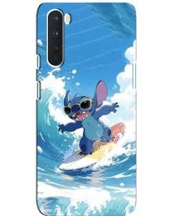 Чохол для OnePlus Nord з картинкою «Стіч на хвилі» Чохол для OnePlus Nord з картинкою «Стіч на хвилі»