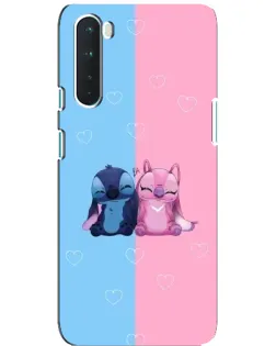 Чохол для OnePlus Nord з картинкою «Stitch та Angel Love» Чохол для OnePlus Nord з картинкою «Stitch та Angel Love»