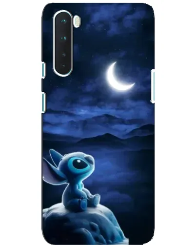 Чохол для OnePlus Nord з картинкою «Місячна ніч Стіча»