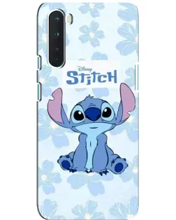 Чохол для OnePlus Nord з картинкою «Stitch серед квітів» Чохол для OnePlus Nord з картинкою «Stitch серед квітів»