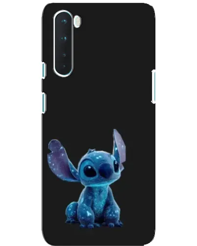 Чохол для OnePlus Nord з картинкою «Стіч на чорному»
