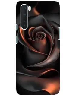 Чохол для OnePlus Nord з картинкою «Шовкова чорна троянда» Чохол для OnePlus Nord з картинкою «Шовкова чорна троянда»