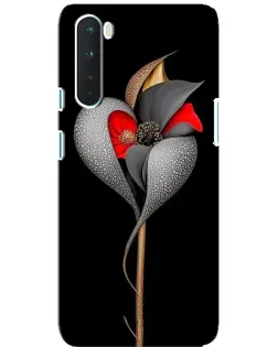 Чохол для OnePlus Nord з картинкою «Срібна фантазійна квітка» Чохол для OnePlus Nord з картинкою «Срібна фантазійна квітка»