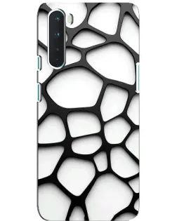 Чохол для OnePlus Nord з картинкою «Біла об'ємна сітка» Чохол для OnePlus Nord з картинкою «Біла об'ємна сітка»