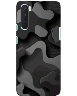 Чохол для OnePlus Nord з картинкою «Темний абстрактний камуфляж» Чохол для OnePlus Nord з картинкою «Темний абстрактний камуфляж»