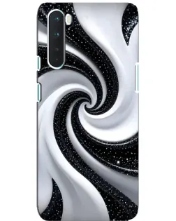 Чохол для OnePlus Nord з картинкою «Чорно-біла спіраль» Чохол для OnePlus Nord з картинкою «Чорно-біла спіраль»