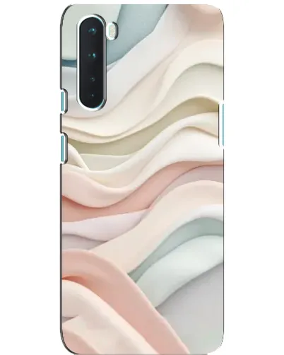 Чехол для OnePlus Nord с картинкой «Пастельные нежные волны» Чехол для OnePlus Nord с картинкой «Пастельные нежные волны»