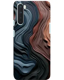 Чехол для OnePlus Nord с картинкой «Цветные волны каньона» Чехол для OnePlus Nord с картинкой «Цветные волны каньона»