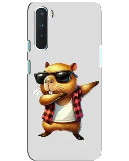 Чохол для OnePlus Nord з картинкою «Капібара репер даб» Чохол для OnePlus Nord з картинкою «Капібара репер даб»