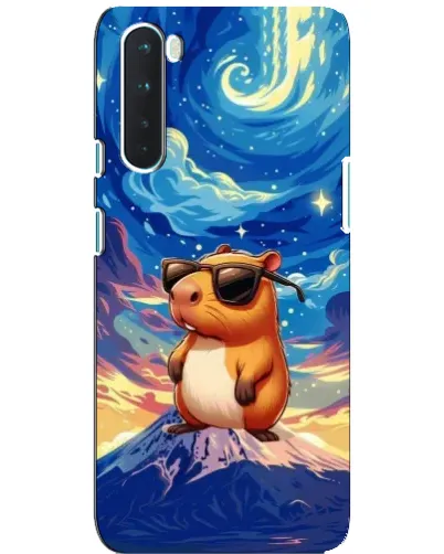 Чохол для OnePlus Nord з картинкою «Капібара Ван Гога»