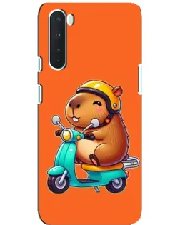 Чохол для OnePlus Nord з картинкою «Капібара на скутері» Чохол для OnePlus Nord з картинкою «Капібара на скутері»