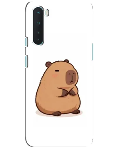 Чохол для OnePlus Nord з картинкою «Товстенька капібара»