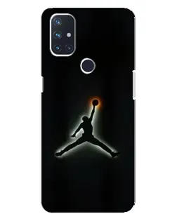 Чехол для OnePlus Nord 10 5G с картинкой «Jordan Gradient Logo»