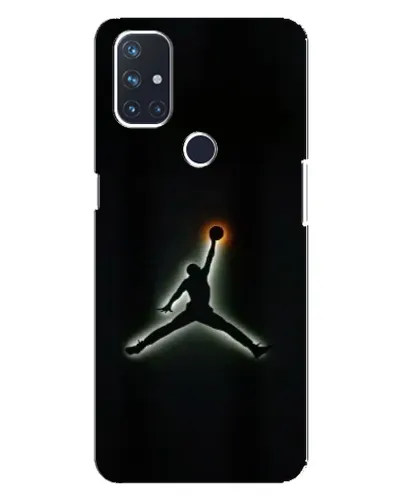 Чехол для OnePlus Nord 10 5G с картинкой «Jordan Gradient Logo»