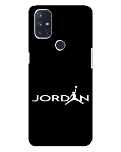 Чехол для OnePlus Nord 10 5G с картинкой «Jordan White Logo»