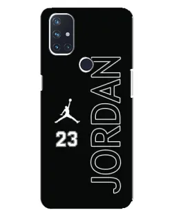Чехол для OnePlus Nord 10 5G с картинкой «Jordan Vertical»